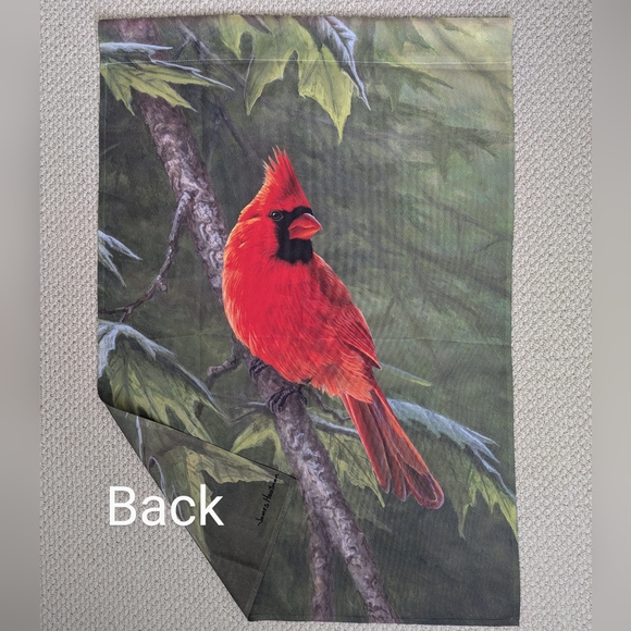 NEW Cardinal 40x28" House Flag Banner STUDIO M Premium Quality Porch Garden Yard - Picture 5 of 14